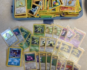 1st Edition - Old Pokemon Cards 100% Vintage Pack - ONLY WOTC + Pokémon Sticker - Picture 1 of 3
