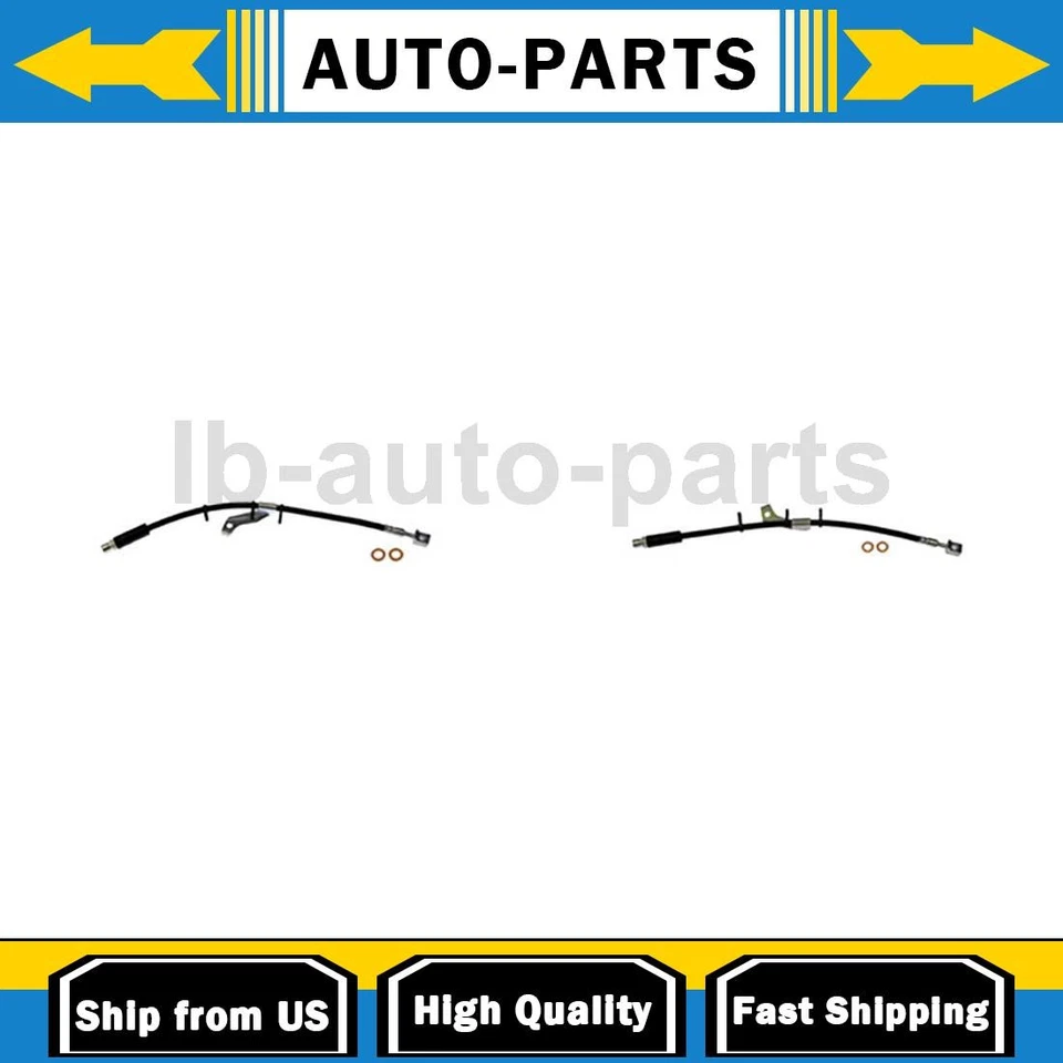 Manguera de freno delantera 2x para Chevrolet Equinox 2011-2017 2,4 L Foto 1 de 4