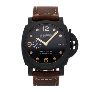 Panerai Luminor Marina 1950 3 Days Carbotech Auto 44mm Mens Watch PAM 661 - Picture 1 of 4
