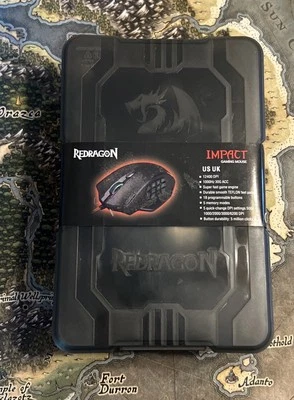 Redragon M908 Impact RGB LED MMO Gaming Mouse - Image 1 of 2