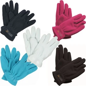 Regatta Kids Childrens Taz II Warm Winter Thermal Outdoor Walking Fleece Gloves - Picture 1 of 13