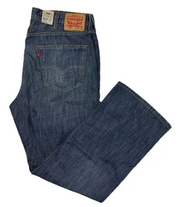 Levi's 527 Slim Bootcut Men's Jeans 'Andi Wash' 100% Cotton Denim Sz 40x32 - Picture 1 of 5