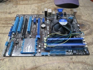 MSI Z77A-G41 MS-7758 Desktop Mainboard Intel Z77 i5-3470 3,20ghz 4GB - Bild 1 von 6