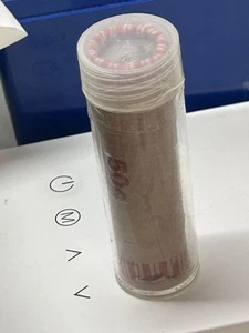 Alte Duffy’s Trödelschublade: Pfennigrolle Top1868 Nach Bürgerkrieg Ty5 Legende - getragen - Bild 1 von 4