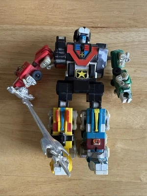 Voltron Máster Motorized Lion Forcé Golion Pull Back LJN 1984 Vintage - Image 1 of 4