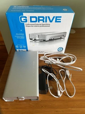 G-Technology G Drive 2TB 7200 RPM High Performance External HD 0G00203 - Image 1 of 2