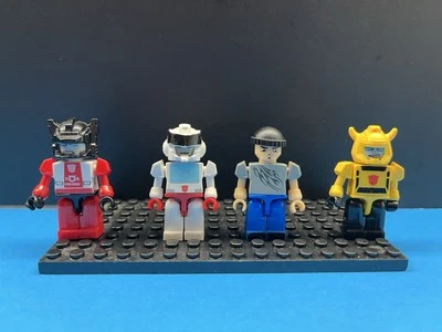 KRE-O Transformers MINIFIGURE Lot of 4 (RARE) Bumblebee - Red Alert - Plus 🔥🔥 - Image 1 of 4
