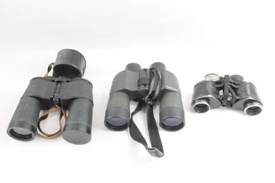 Vintage Binoculars Inc Nikon, Sotem 6NU & Asahi Pentax Working x 3 - Image 1 of 4