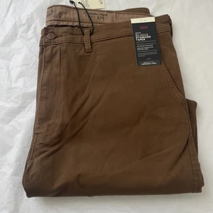 Levi's XX Chino Authentic Fit Herren Baumwolle Stretch Braun Hose True Gr. 40x31 - Bild 1 von 16