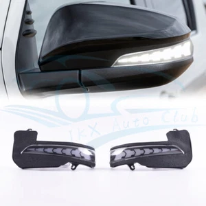 LED Rearview mirror Light W/Turn For Toyota Fortuner Hilux revo Innova 2016-2021 - Picture 1 of 9