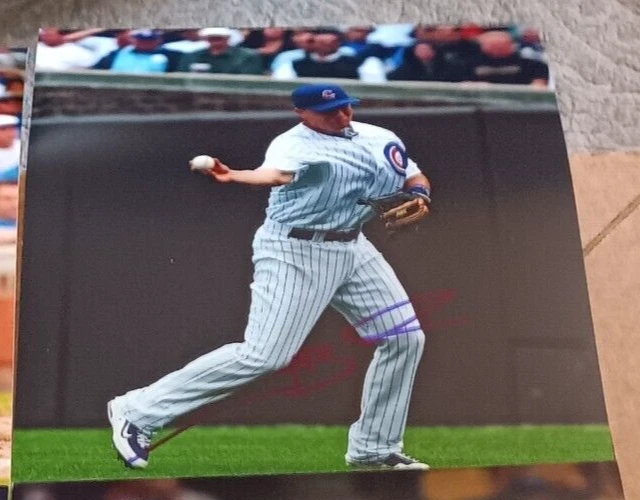 杰夫·贝克芝加哥小熊队签名 8 X 10 照片真品证明亲笔签名美国职棒大联盟 — 第 1/1 张图片