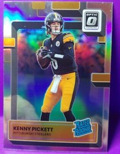 2022 Panini Donruss Optic Silver Prizm Rated Rookie Kenny Pickett RC # 201