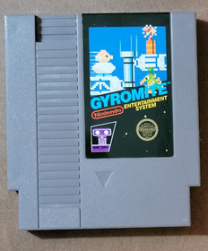 GYROMITE [5-SCREW] CLEANED, TESTED & WORKING! *NES*