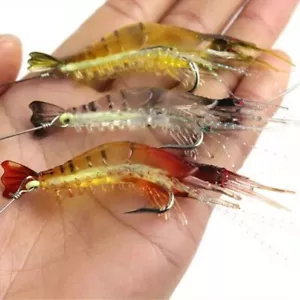 3 Pick & Mix UNKRAUT Sidewinder Sandaal Köder Bass Kabeljau Pollock Gelee Köder Vorrichtungen - Bild 1 von 10