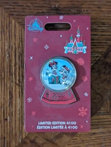 Mickey and Minnie Mouse Disney Pin Urlaub 2020 Schneekugel limitierte Auflage - Bild 1 von 1