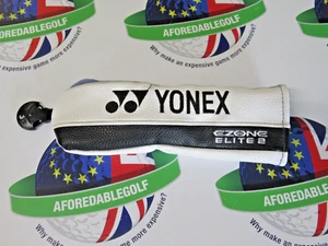 used yonex ezone elite 2 white/blue/black hybrid/rescue head cover - Picture 1 of 2
