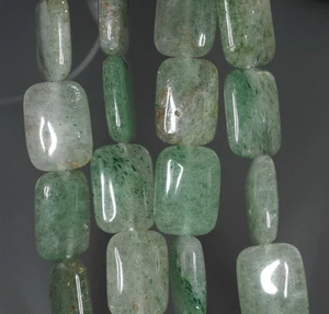 18X13MM PEREJIL AVENTURINA GRADO A RECTÁNGULO CUENTAS SUELTAS 16 pulgadas - Imagen 1 de 3