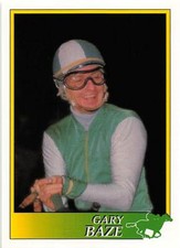 Gary Baze trading card (Horse Racing) 1993 Jockey Star #216