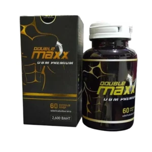 Male Enhancing Support Supplement Double Maxx Premium 60 Capsules New - Picture 1 of 8