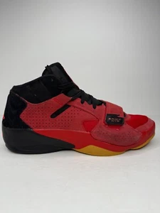 Nike Air Jordan Para Hombres Talla 12 Zion 2 Rojo Gamuza Suela de Goma Zapatos de Baloncesto Tenis - Imagen 1 de 9