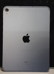 Apple iPad (10th Gen) 64 GB, Wi-Fi + Cellular, 10.9 in - Blue Unlocked - Picture 1 of 9
