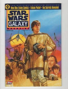 Star Wars Topps Galaxy Magazine WINTER 1995 - Imagen 1 de 2