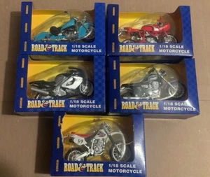 TC150 5 New #30126 Road & Track 1/18 Sale Motorcycles By Maisto Nice Assortment - Picture 1 of 11