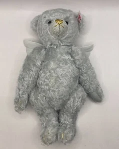Steiff Lladro Angel Button in Ear Teddy Bear With Porcelain Wings - Picture 1 of 18