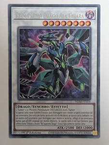 Yu-gi-oh! Re Supremo Drago Ala Chiara RARA - Italiano - Foto 1 di 1
