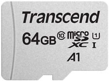 TRANSCEND - 64GB UHS-I U1 MICROSD W/O ADAPTER NEW