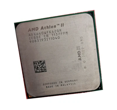 AMD Athlon II X4 640 ADX640WFK42GR 3GHz 4-core Socket AM3 95W CPU Processor - Image 1 of 2