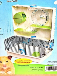 NEW Midwest Hamster/Gerbil/Mouse Cage Critterville Arcade Home 18.1"x11.4"x 21.5 - Picture 1 of 7