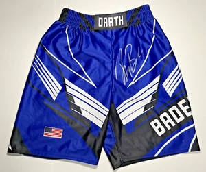 Ryan Bader Signed “Darth” Custom Fight Shorts (Beckett) UFC MMA - Picture 1 of 4