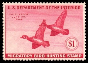 RW10 — 1943 Federal duck stamp - Picture 1 of 1
