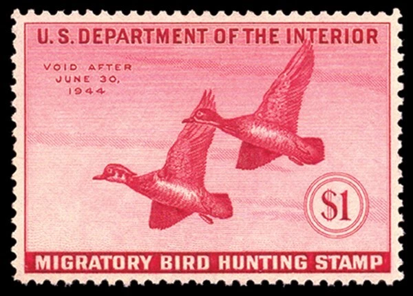 RW10 — 1943 Federal duck stamp - Image 1 of 1