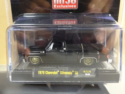 M2 HOBBY EXCLUSIVE - BLACK - 1978 CHEVROLET SILVERADO 30 - 31500-MJS75 - Image 1 of 3