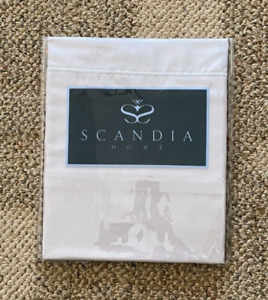Scandia Home Boudoir Pillow Sham Artic Grey 12" X 16" 100% Cotton Sateen