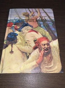 Treasure Island Robert Louis Stevenson illustrated Junior Library Hardcover 1981 - Foto 1 di 9