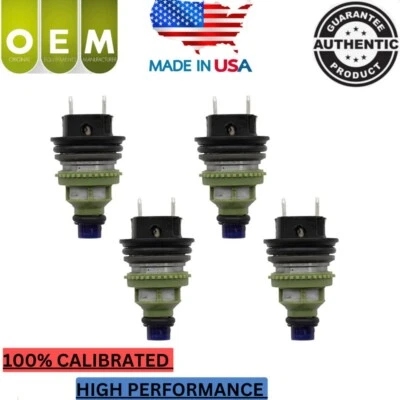 4x Inyectores de combustible Bosch OEM para Geo Metro 1989-1997 1,0 L I3 / 1,3 L I4 Foto 1 de 4