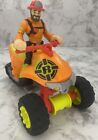 2018 Fisher Price Rescue Heroes Forrest Fuego with Fire Tracker Bike!!