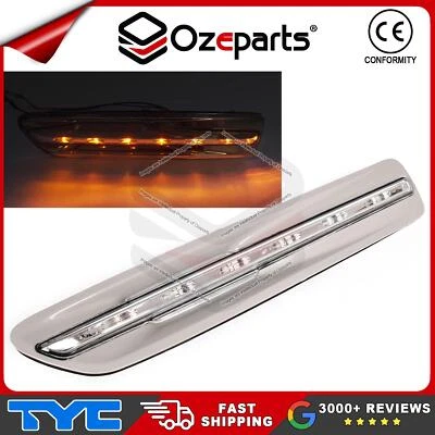 TYC LH Left Guard Flasher Lamp LED Grey For Holden Statesman WM 2006-2017 - Image 1 of 4