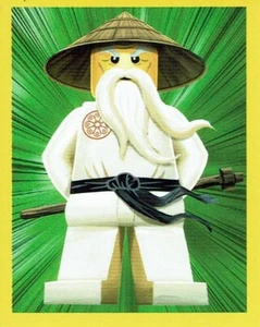 Lego Ninjago Legacy Sticker Nummer Nr. 7 aus 289 Ninja-Lehrmeister: Wu! - Picture 1 of 1