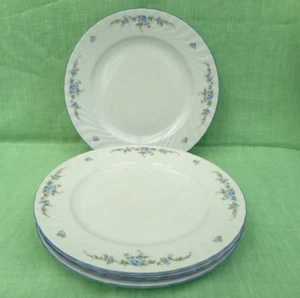 4 vintage Seltmann Weiden "Regina" porcelain dinner plates - 25 cm (9.75") - Picture 1 of 4