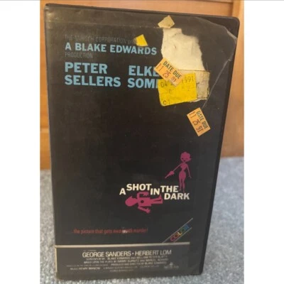 A Shot In The Dark (VHS, 1985) Former Library Rental - Image 1 of 4