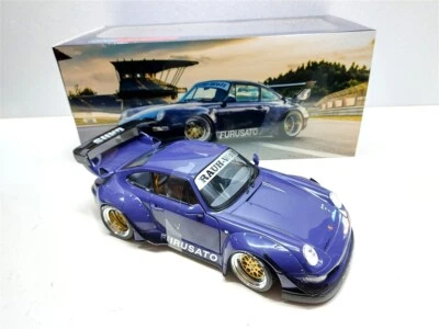 Porsche 911 993 RWB Rauh-Welt Furusato del 1995 - 1/18 Werk83 - Immagine 1 di 4