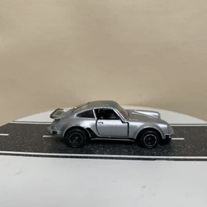 1979 Tomica Tomy Porsche 930 Turbo Coupe Silver w/Opening Doors 1:61 Scale VTG - Picture 1 of 15
