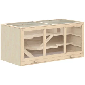 Hamster Cage 58cm Tall Multi-Level Small Animal Habitat Hutch House Pen Home - Picture 1 of 12