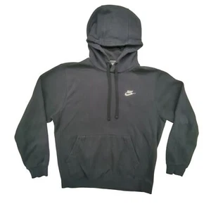 Nike Mens Small Pullover Hoodie Embroidered Kangaroo Pocket Sweatshirt - Picture 1 of 10