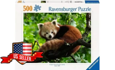NEW & SEALED Ravensburger 00369 Cute Red Panda 500 Pc Jigsaw Puzzle USA SELLER - Image 1 of 4