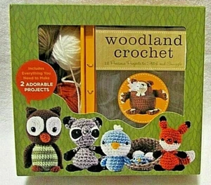 Woodland Crochet 12 Precious Projects to Stitch and Snuggle Kit by Kristen Rask - Imagen 1 de 2